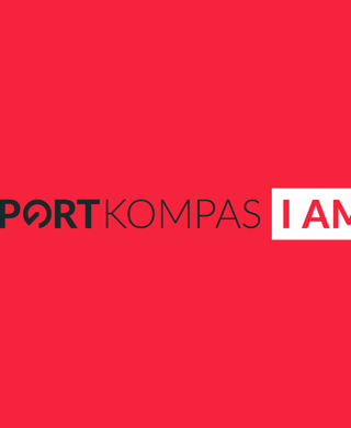 logo sportkompas I AM (rode achtergrond)